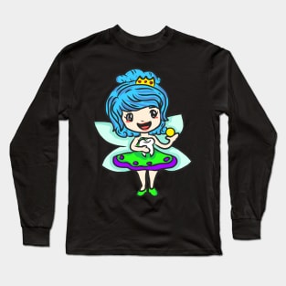 Mardi Gras Tooth Fairy Costume Original Gift Long Sleeve T-Shirt